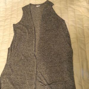 Lularoe Joy duster length sweater vest
